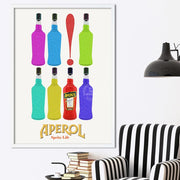 Aperol Bottles | Italy Print Art
