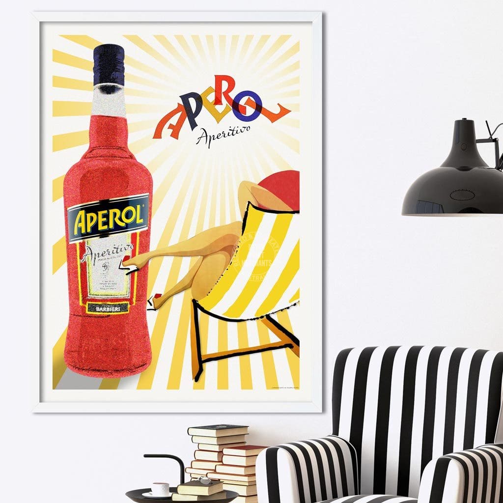 Aperol Sunburst | Italy Print Art