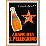 Aranciata San Pellegrino | Italy Print Art