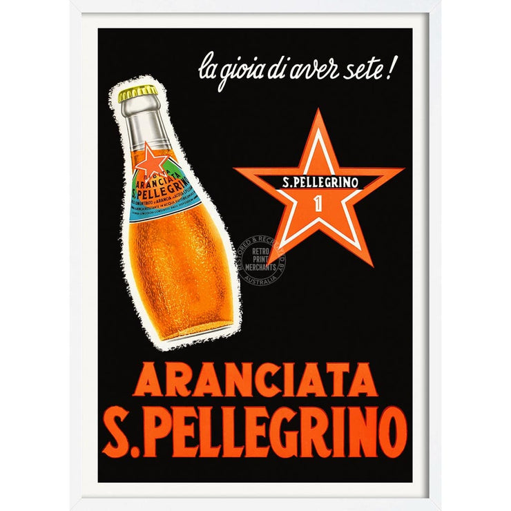 Aranciata San Pellegrino | Italy Print Art