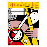 Aspen Winter Jazz | Usa A3 297 X 420Mm 11.7 16.5 Inches / Unframed Print Art