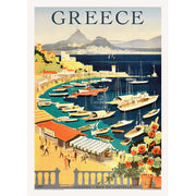 Athens | Greece A3 297 X 420Mm 11.7 16.5 Inches / Unframed Print Art