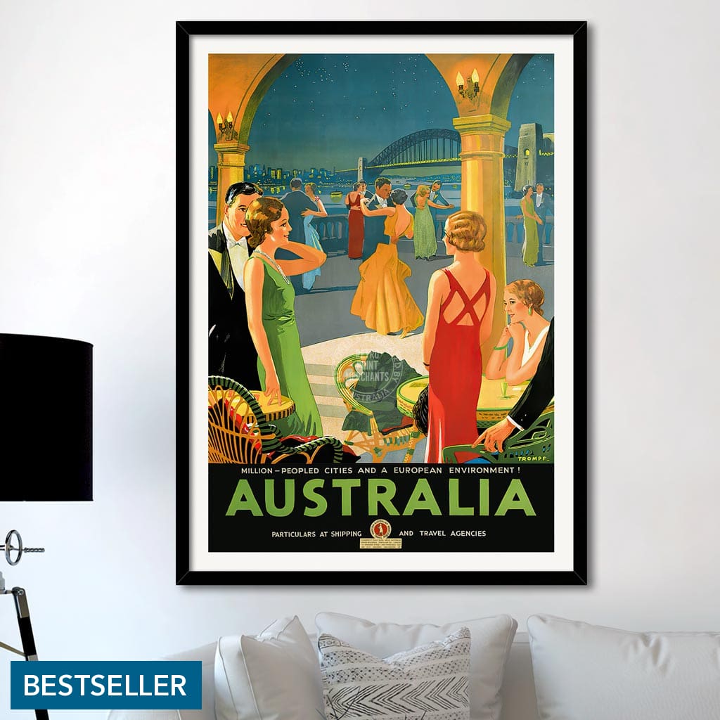 Australia By Trompf | Print Art