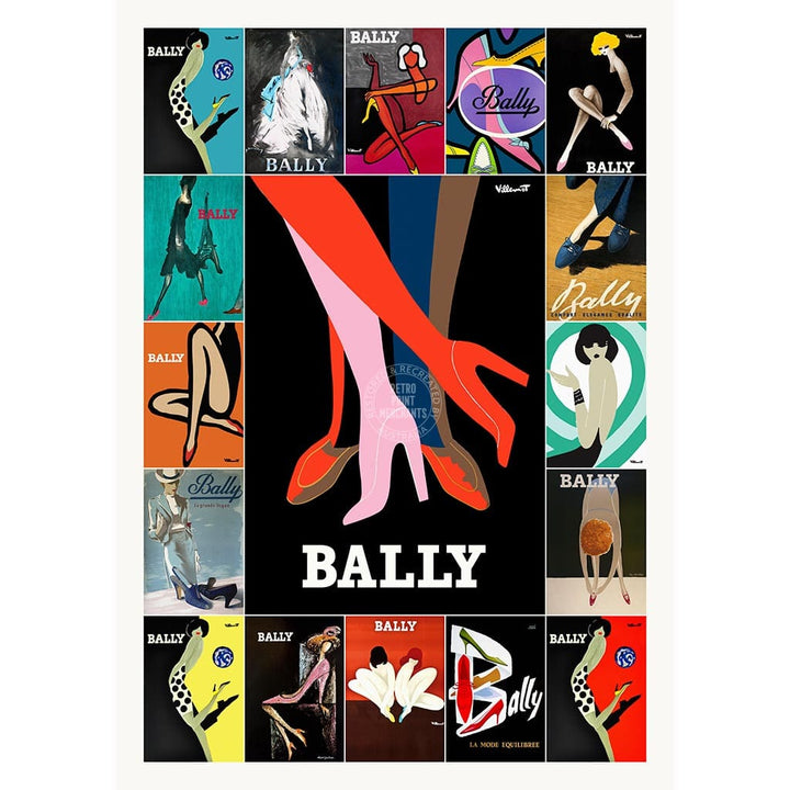 Bally Tango Montage | Switzerland Print Art