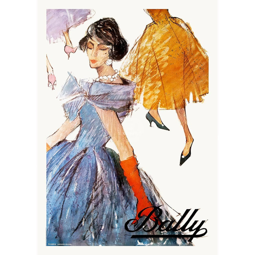 Bally Women 1957 | Switzerland Print Art