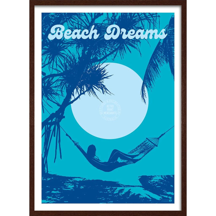 Beach Dreams Blue Surf | Australia Print Art