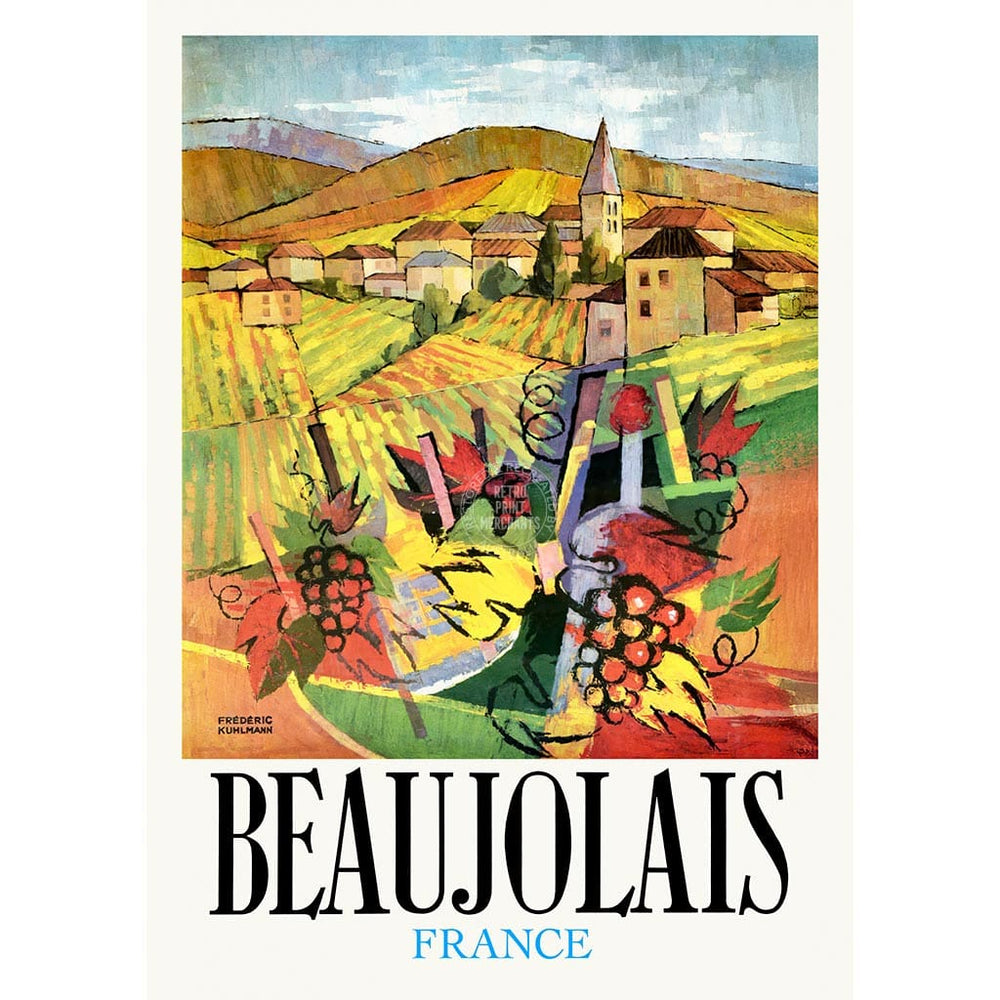 BEAUJOLAIS | FRANCE Print Art