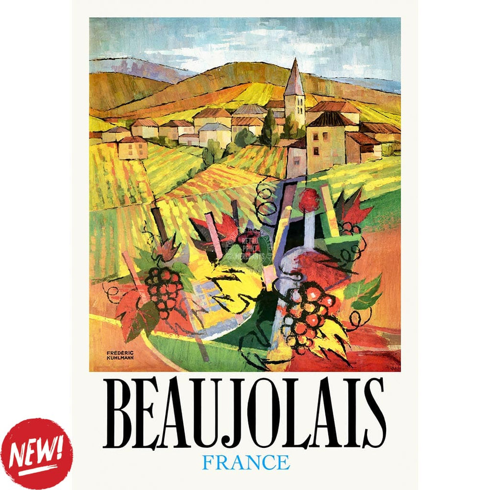 BEAUJOLAIS | FRANCE Print Art