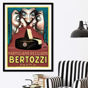 Bertozzi Cheese | Italy Print Art