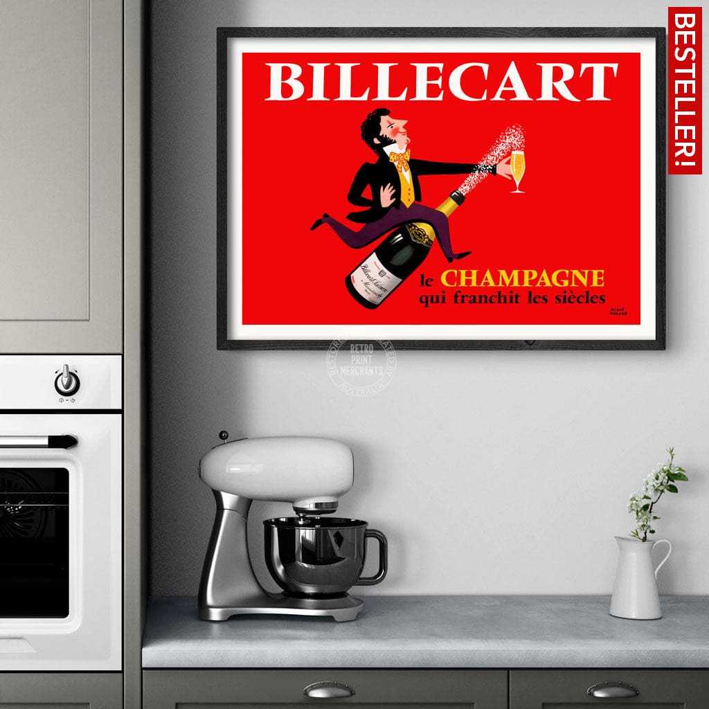 Billecart Champagne | France Print Art