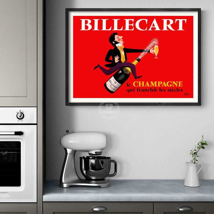 Billecart Champagne | France Print Art