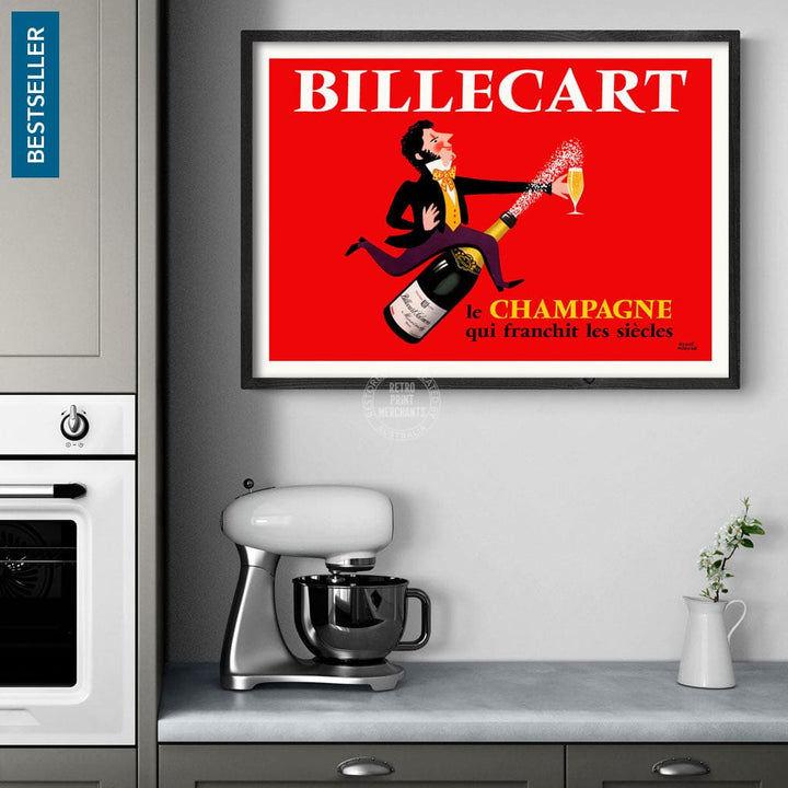 Billecart Champagne | France Print Art