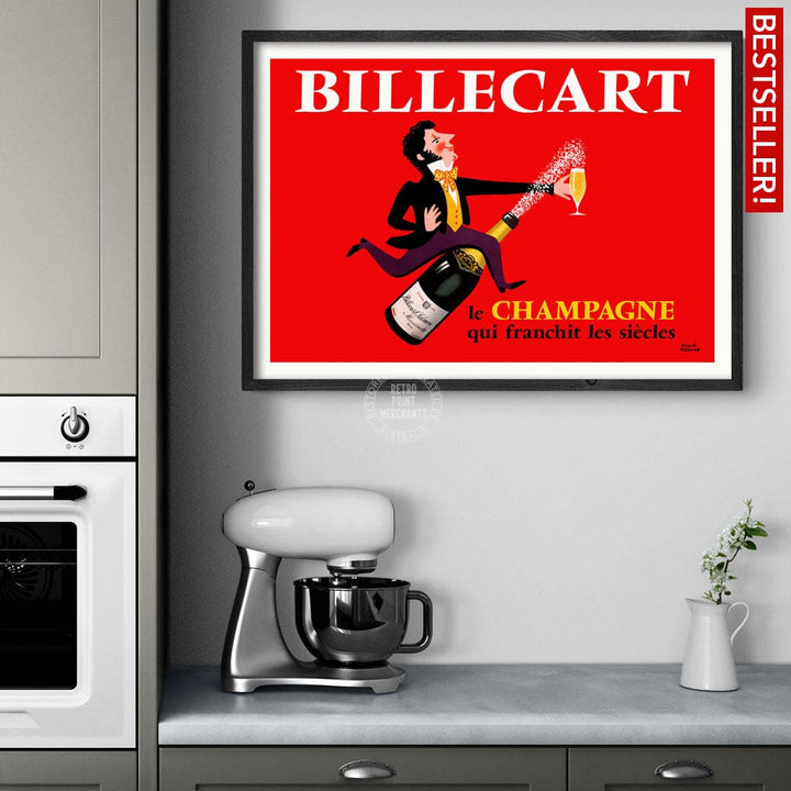 Billecart Champagne | France Print Art