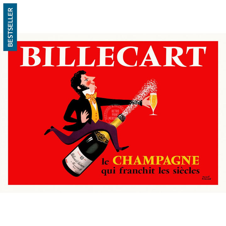 Billecart Champagne | France A4 210 X 297Mm 8.3 11.7 Inches / Unframed Print Art