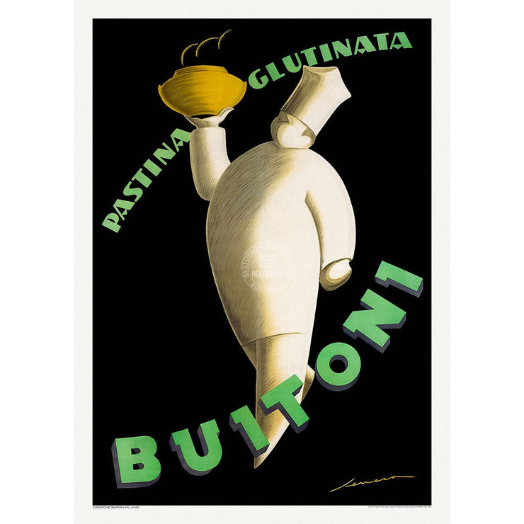 Buitoni Pasta | Italy A3 297 X 420Mm 11.7 16.5 Inches / Unframed Print Art