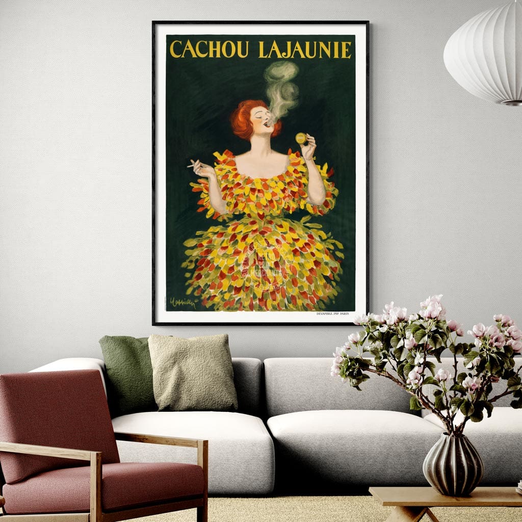 Cachou Lajaunie | France A3 297 X 420Mm 11.7 16.5 Inches / Unframed Print Art