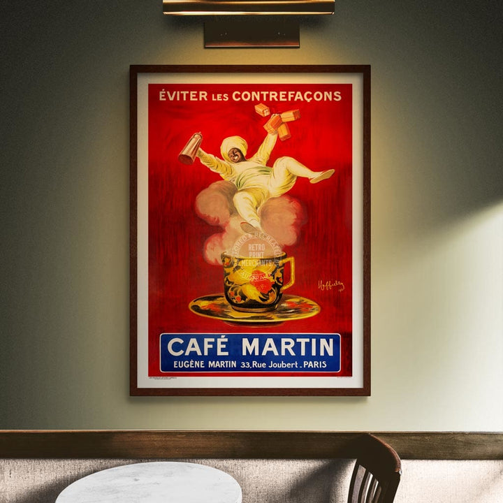 Café Martin | France Print Art