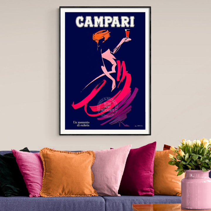 Campari Euphoria | Italy Print Art