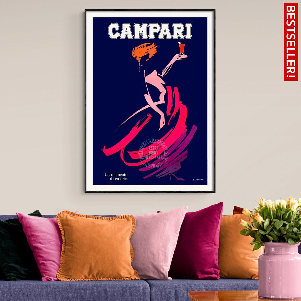 Campari Euphoria | Italy Print Art