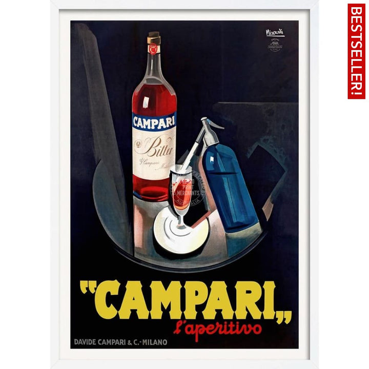 Campari Laperitivo 1926 | Italy 422Mm X 295Mm 16.6 11.6 A3 / White Print Art