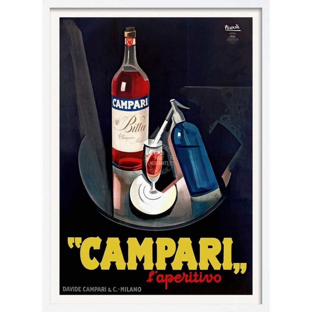 Campari Laperitivo 1926 | Italy 422Mm X 295Mm 16.6 11.6 A3 / White Print Art