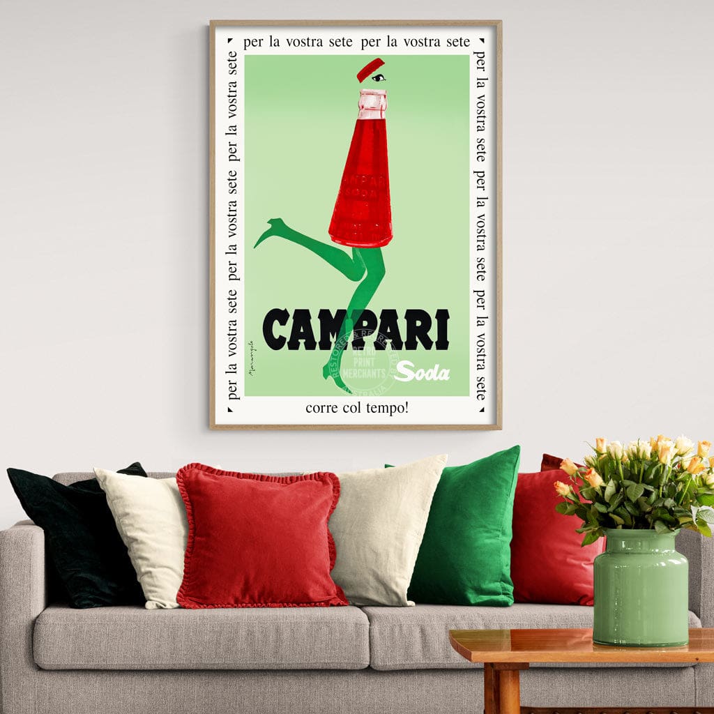 Campari Soda 1968 | Italy Print Art