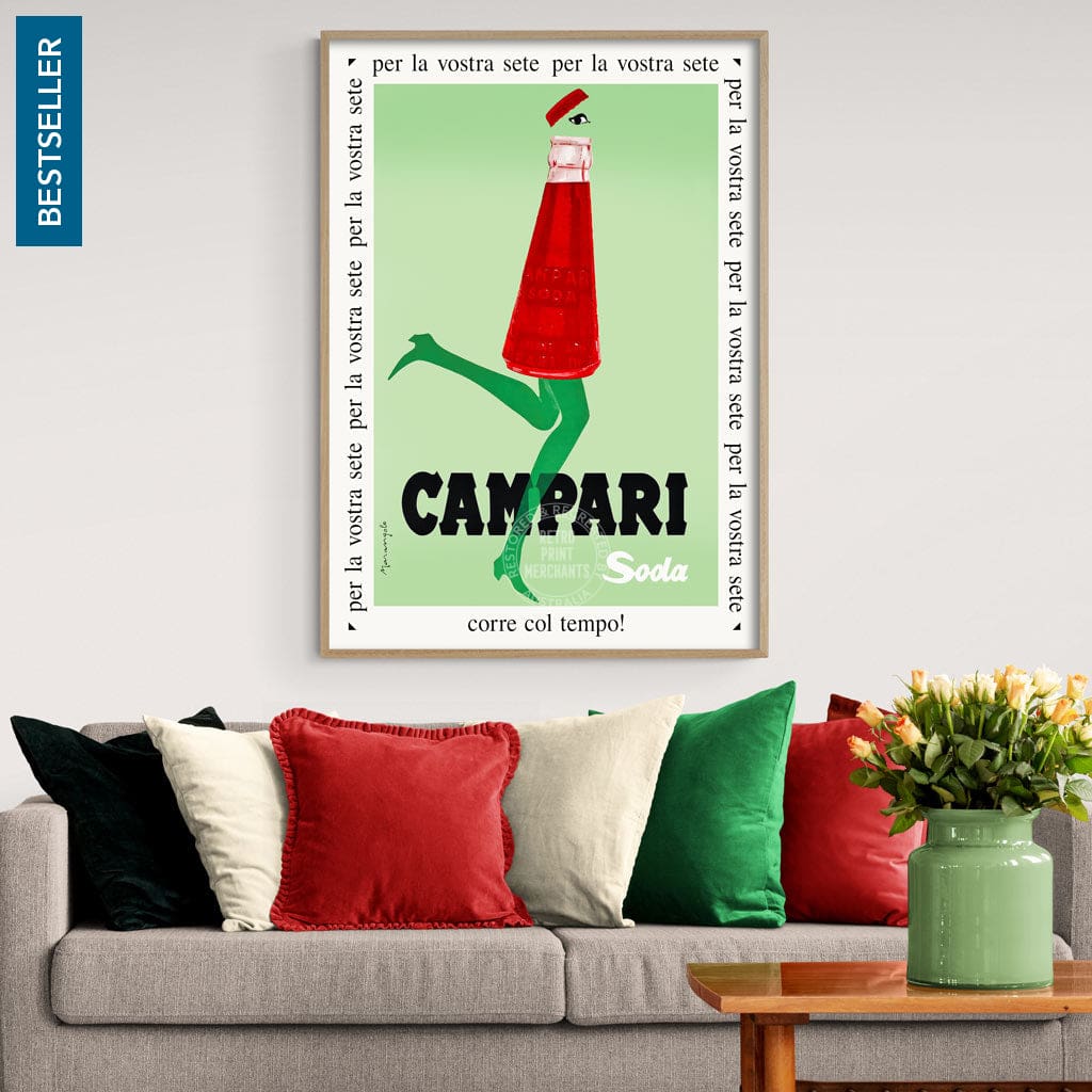 Campari Soda 1968 | Italy Print Art