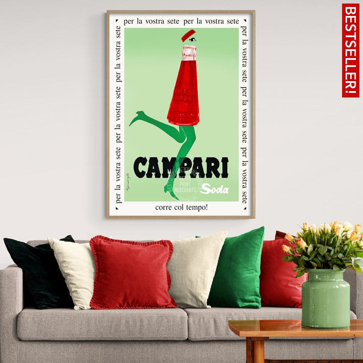 Campari Soda 1968 | Italy Print Art