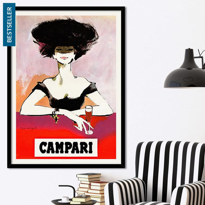 Campari Woman 1960S | Italy Print Art