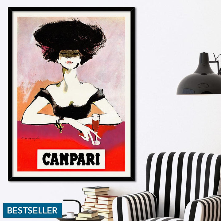 Campari Woman 1960S | Italy Print Art