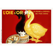 Cappiellos Golden Goose | France A3 297 X 420Mm 11.7 16.5 Inches / Unframed Print Art