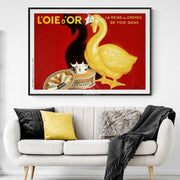 Cappiellos Golden Goose | France Print Art