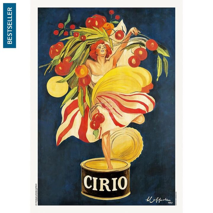 Cirio Tomatoes 1921 | France & Italy A3 297 X 420Mm 11.7 16.5 Inches / Unframed Print Art