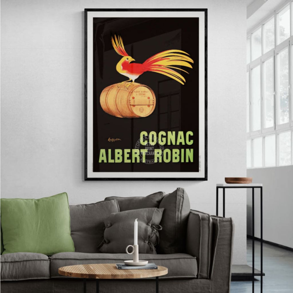 Cognac Albert Robin 1906 | France Print Art