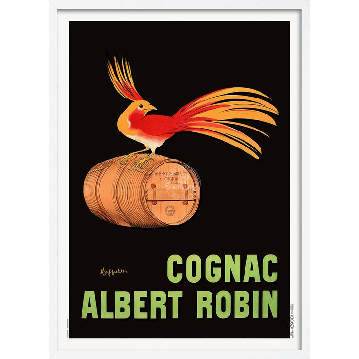 Cognac Albert Robin 1906 | France A3 297 X 420Mm 11.7 16.5 Inches / Framed Print - White Timber Art