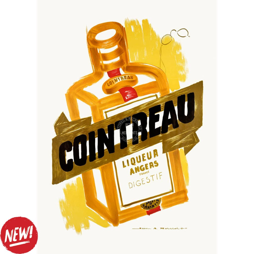 COINTREAU 1955 | FRANCE Print Art