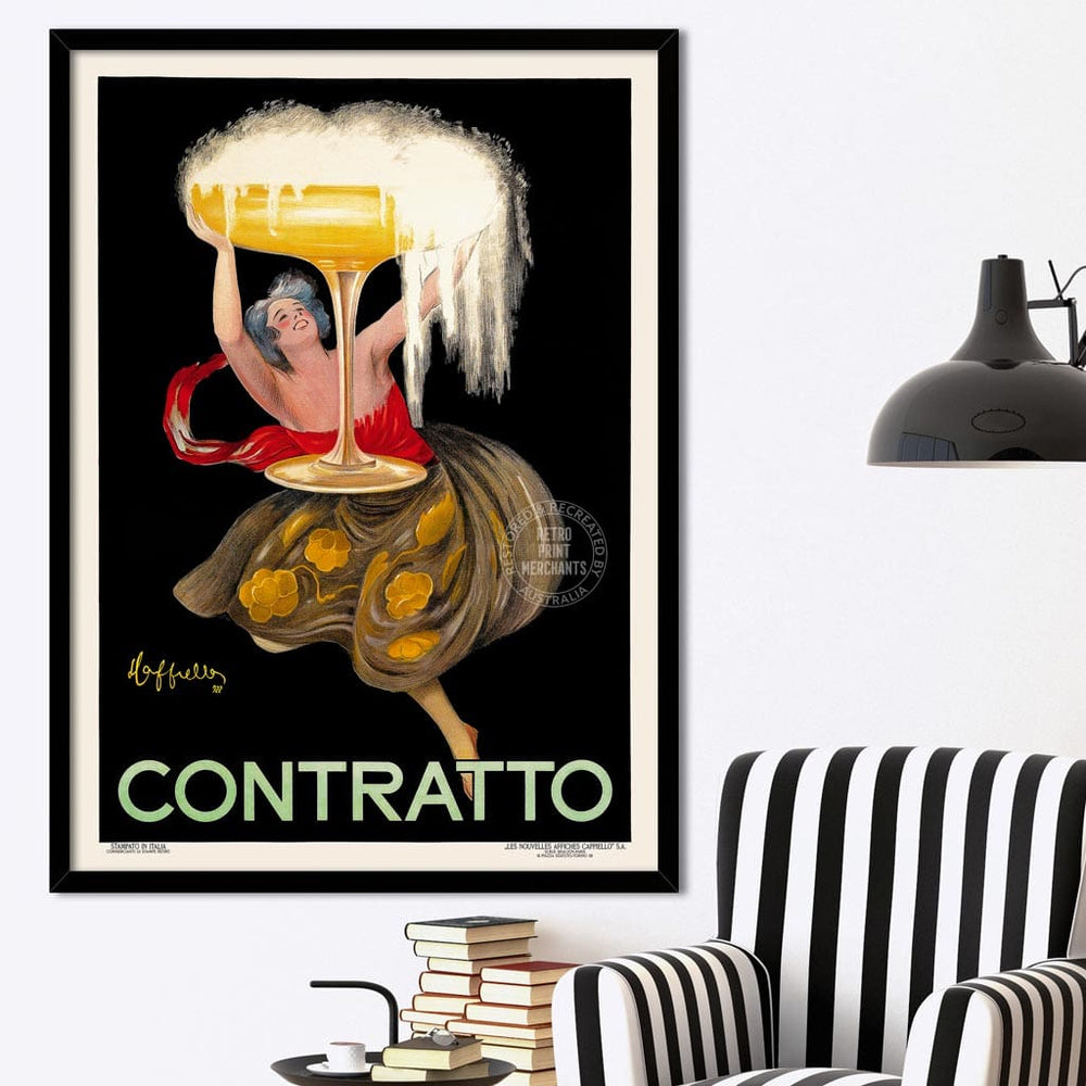 Contratto 1922 | Italy Print Art