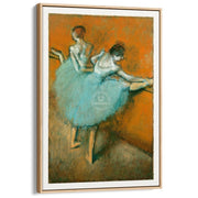 Degas Dancers At The Barre | France A3 297 X 420Mm 11.7 16.5 Inches / Canvas Floating Frame -