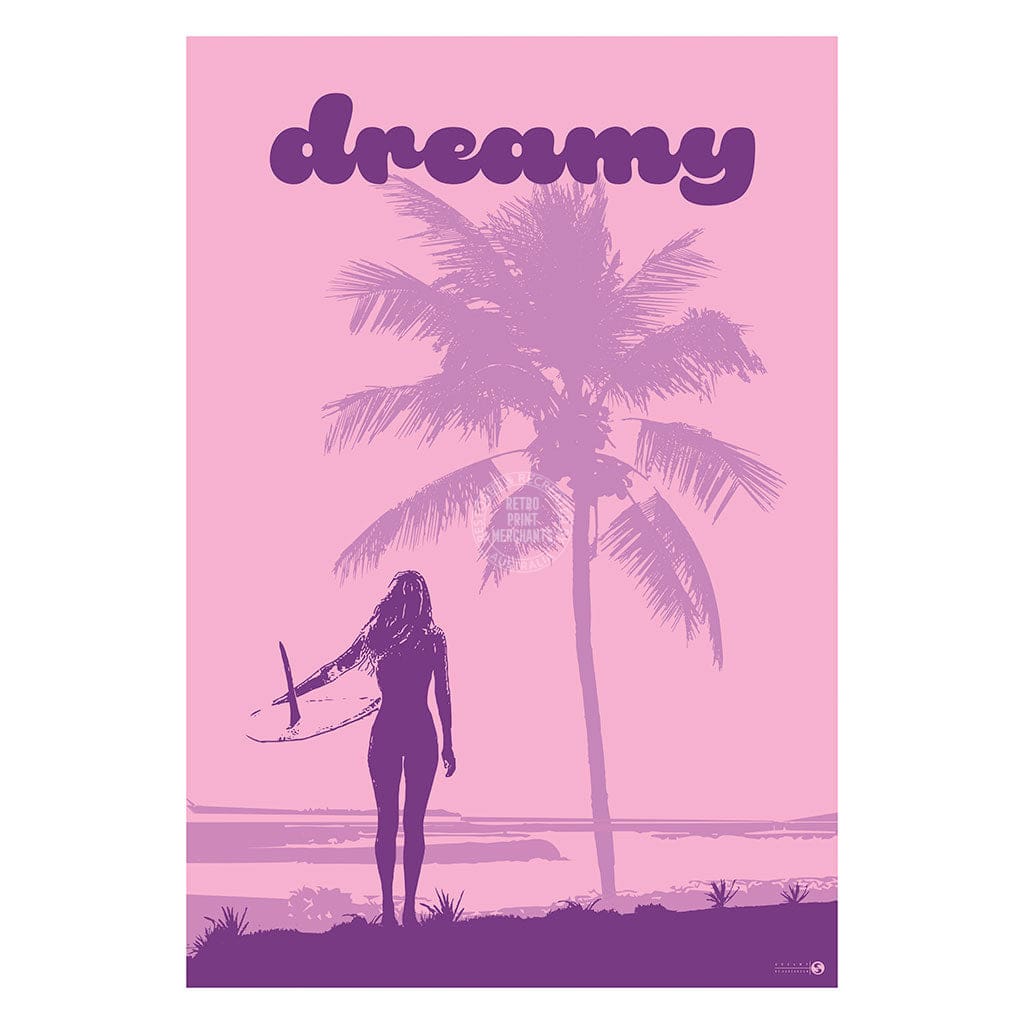 Dreaming Of The Surf | Australia Print Art