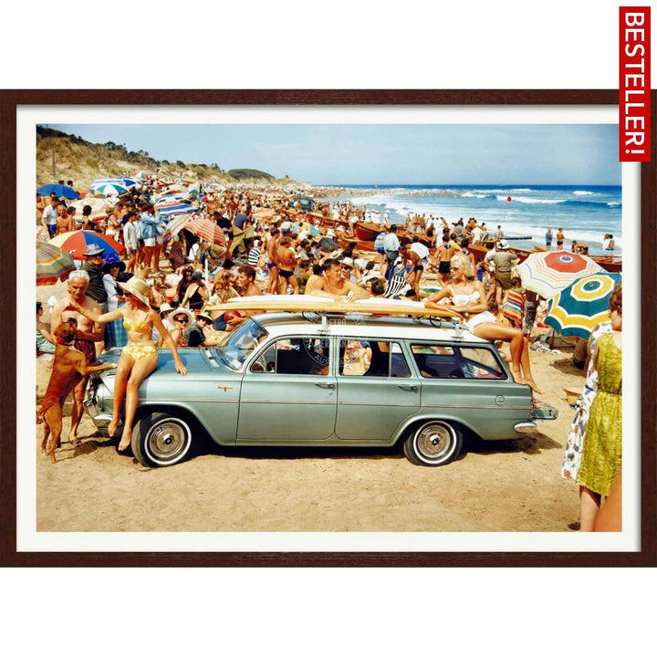 Eh Holden | Australia 422Mm X 295Mm 16.6 11.6 A3 / Dark Oak Print Art