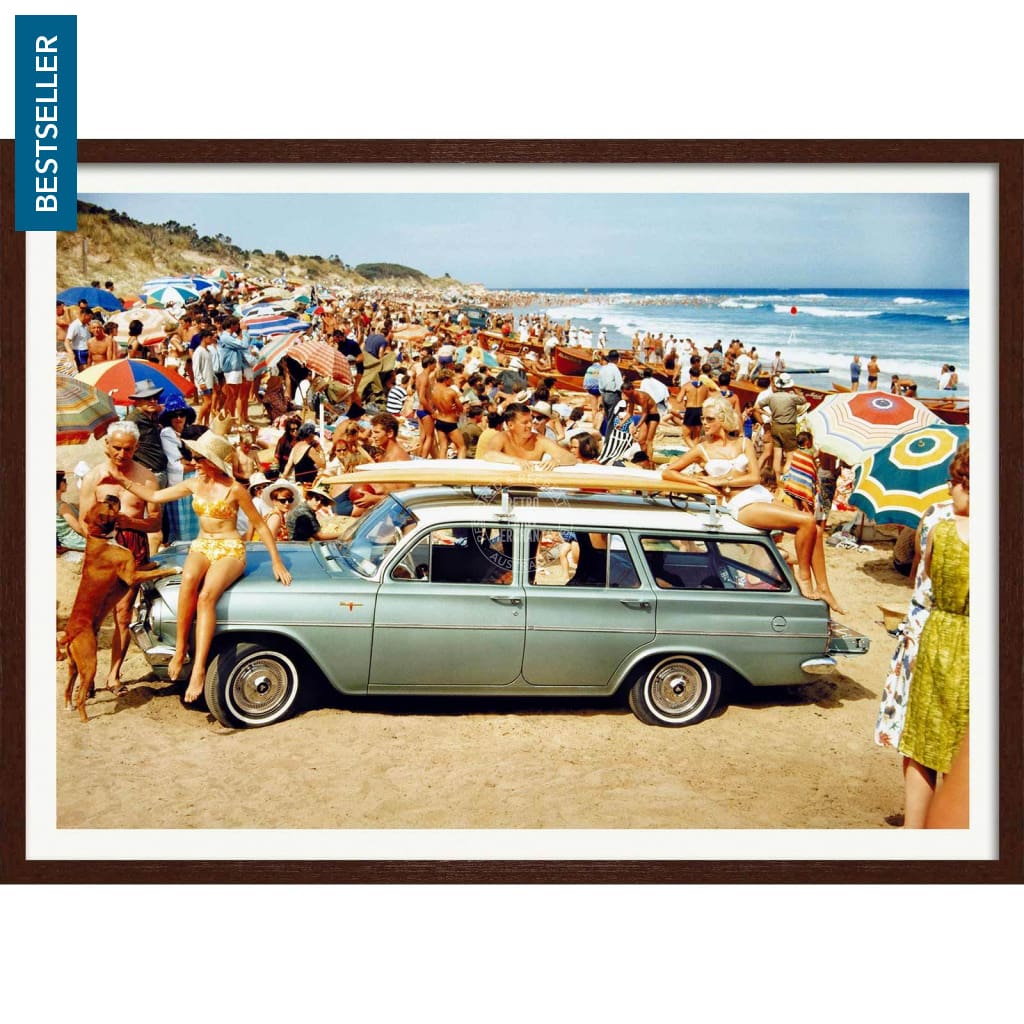 Eh Holden | Australia 422Mm X 295Mm 16.6 11.6 A3 / Dark Oak Print Art