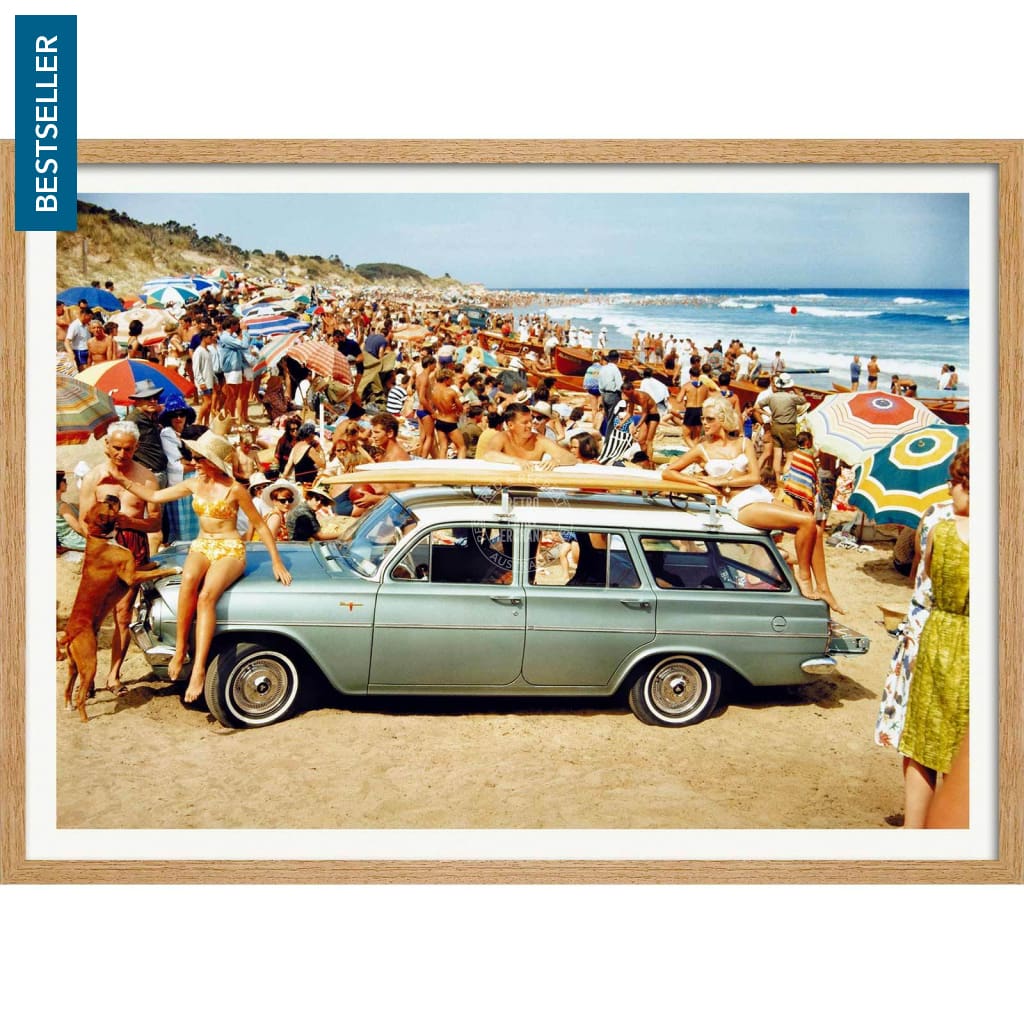 Eh Holden | Australia 422Mm X 295Mm 16.6 11.6 A3 / Natural Oak Print Art