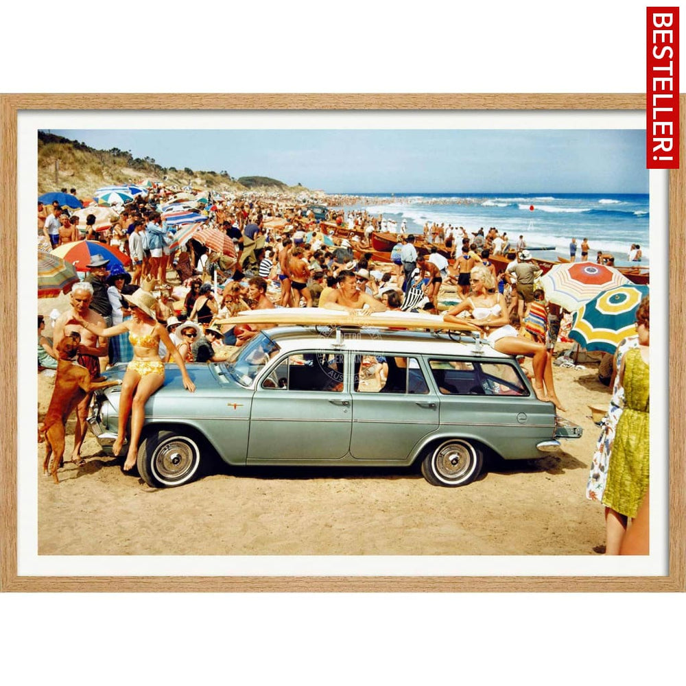 Eh Holden | Australia 422Mm X 295Mm 16.6 11.6 A3 / Natural Oak Print Art