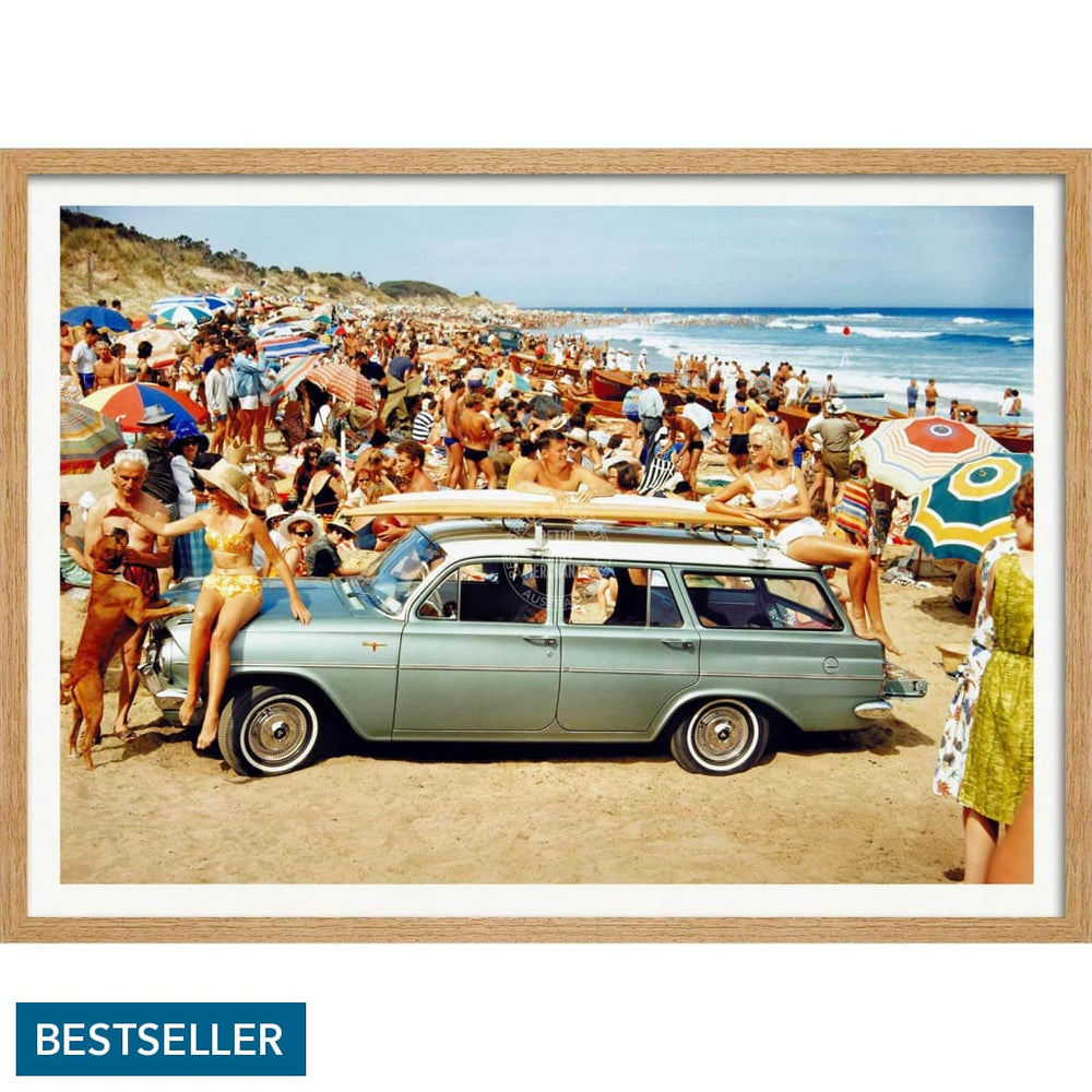 Eh Holden | Australia 422Mm X 295Mm 16.6 11.6 A3 / Natural Oak Print Art
