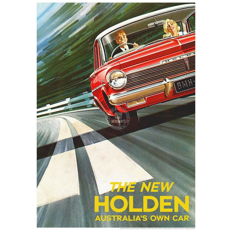 Eh Holden Sedan | Australia 422Mm X 295Mm 16.6 11.6 A3 / Unframed Print Art