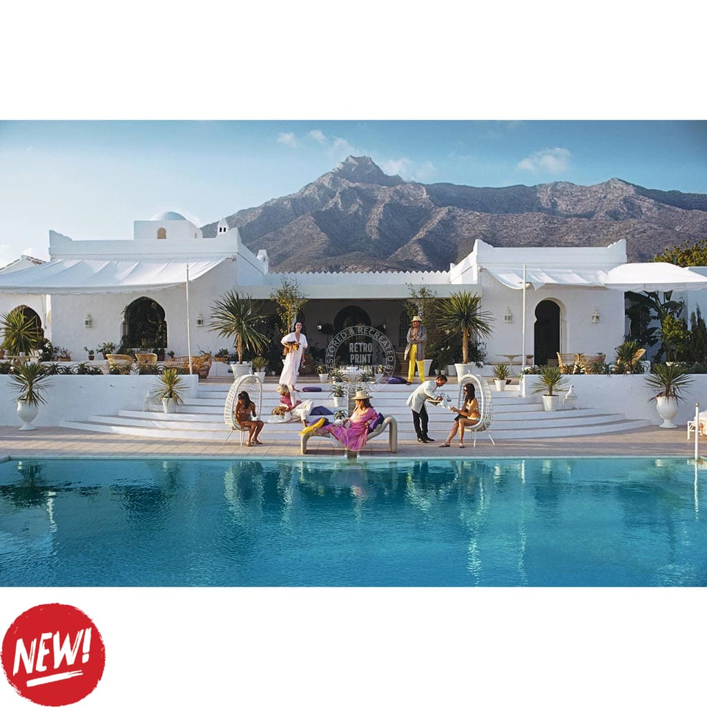 El Venero By Slim Aarons C Size | 320 X 490Mm Unframed 600 760Mm Framed / Unframed Print Art