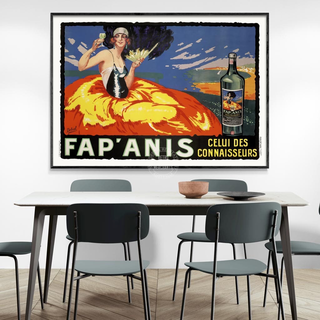 Fap’anis| France A3 | 297 X 420Mm 11.7 16.5 Inches / Unframed Print Art