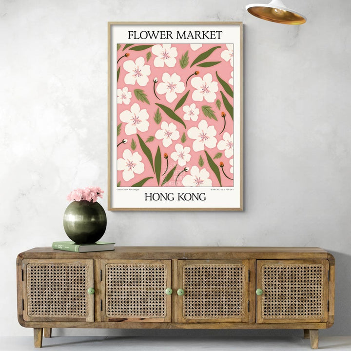 Flower Market | Hong Kong Or Personalise It! Print Art