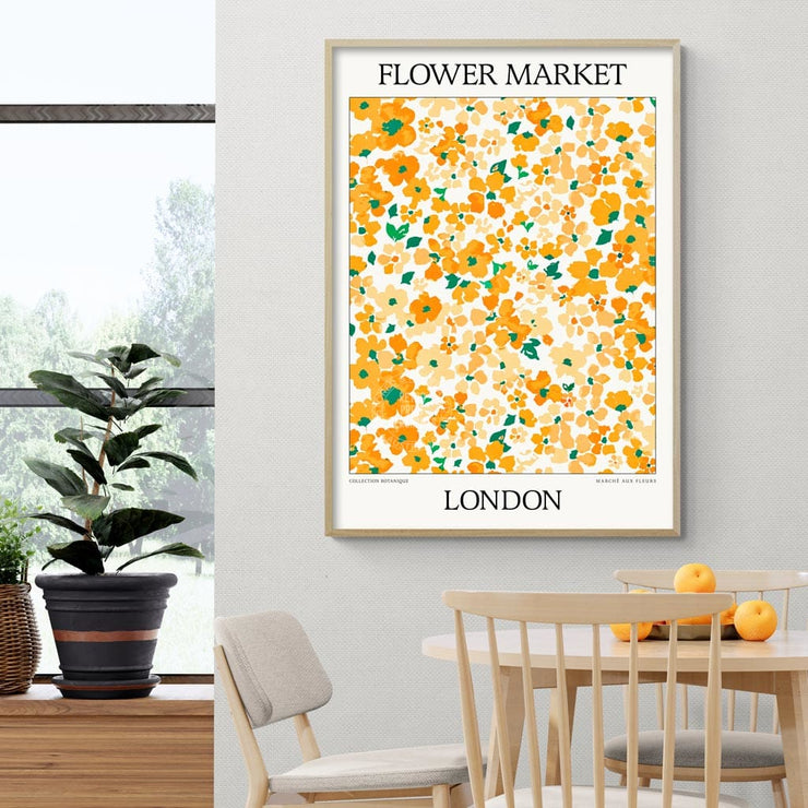 Flower Market | London Or Personalise It! Print Art