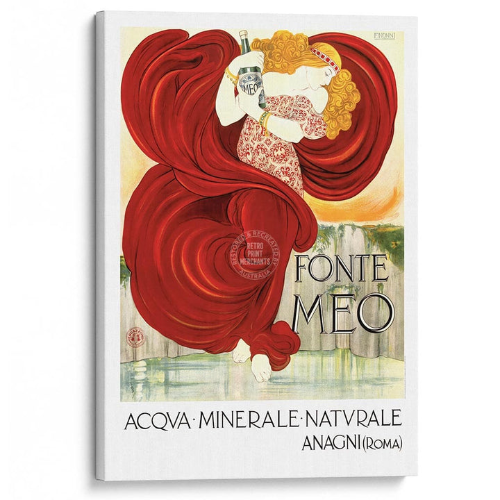 Fonte Meo | France A3 297 X 420Mm 11.7 16.5 Inches / Stretched Canvas Print Art